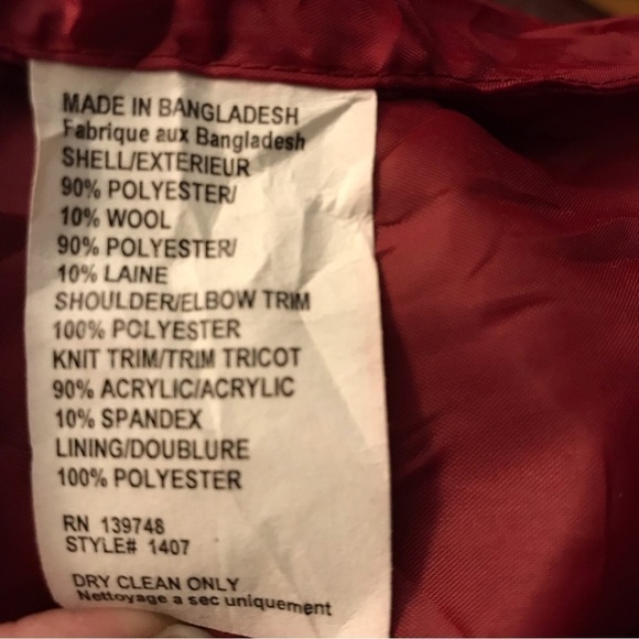 Slate & Stone Bomber Style Tweed Jacket. Men’s XL. - Picture 7 of 7